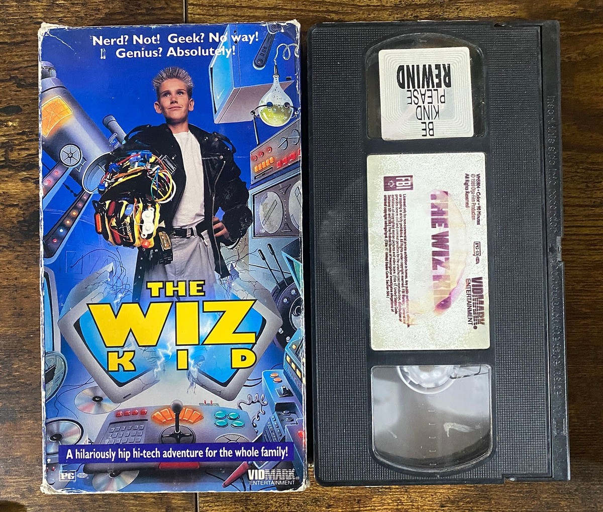 VHS: The Wiz Kid (1989): Vidmark Entertainment (A