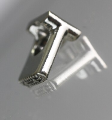 Pandora Buchstabe - T - Alphabet Charm 925 Sterling Silber 797474 Anhänger V3-T