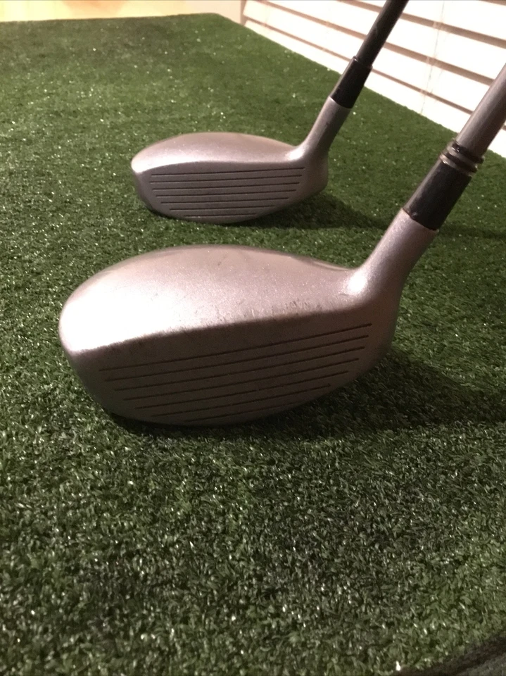 Nickent Super Concorde Shallow Face Driver - 3 Woods Set Seniors Graphite Shafts - Image 3 of 4