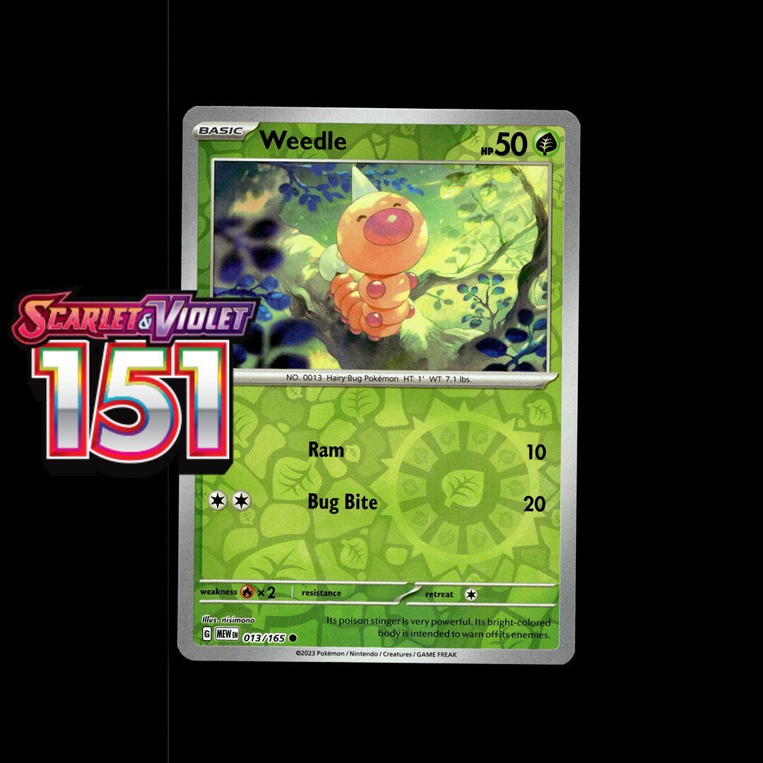 Pokemon 151 Cards! Holo/Reverse Holo Ex Illustration Ultra Double Rare Card!