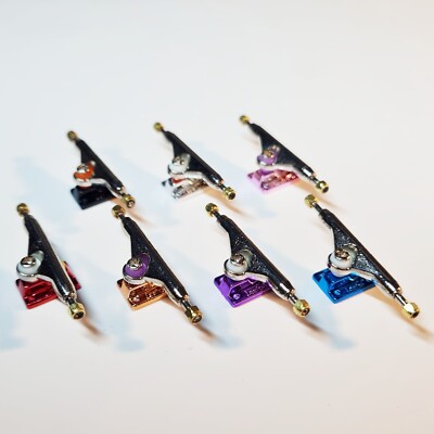 2er SET 34MM LEEFAI DYT REVERSE KINGPIN FINGERBOARD TRUCKS - PROFIQUALITÄT