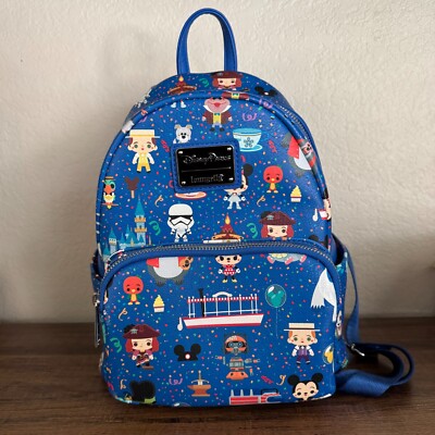 DISNEY PARKS LIMITED EDITION LOUNGEFLY MINI BACKPACK MAGIC KINGDOM
