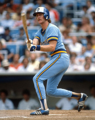 Milwaukee Brewers ROBIN YOUNT Glossy 8x10 Photo Baseball Print HOF 99