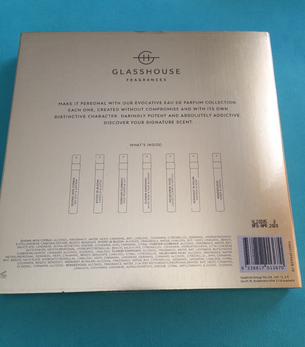 Glasshouse Fine Fragrance Collection Eau de Parfum 7x1.8 ml Set in