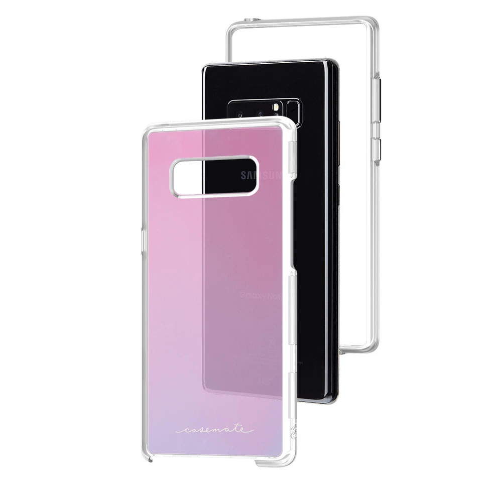 CASEMATE SAMSUNG GALAXY NOTE 8 IRIDESCENT MILITARY STRENGTH TOUGH CASE COVER - Image 4 of 4