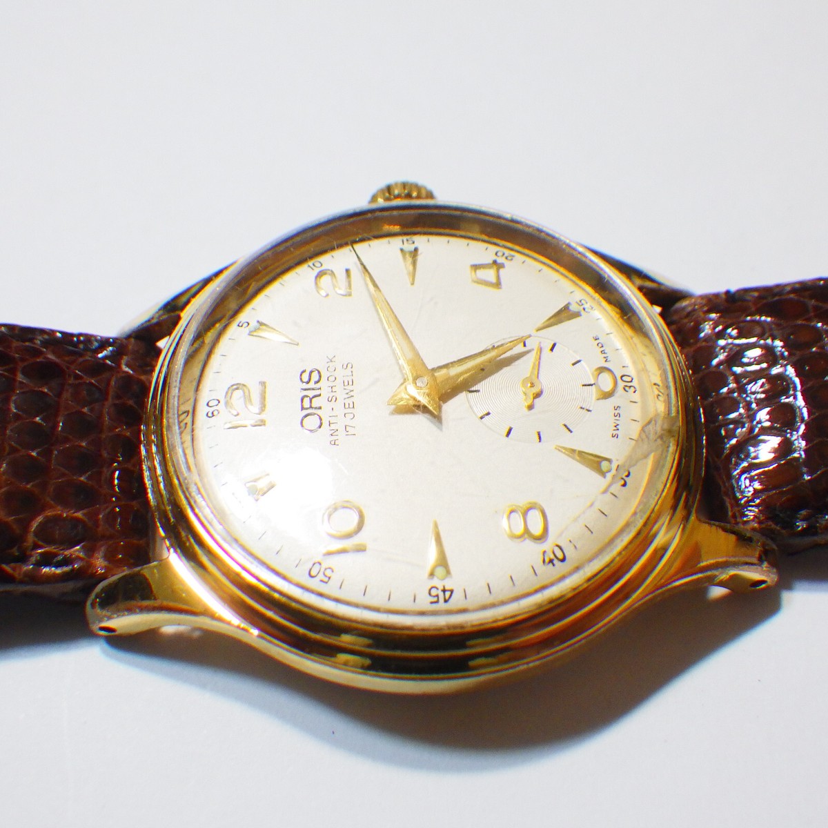 ORIS] ORIS 7312A Anti-Shock 17 Jewels Vintage Hand-Winding Watch  