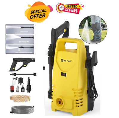 5000W Elektrischer Hochdruckreiniger 350Bar/5000Psi Power Jet Wash Terrasse Auto mit