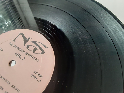 9th Wonder & Nas – God's Stepson Vinyl LP Record God's Son Remix