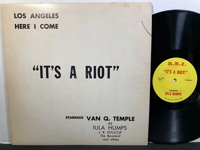 VAN Q TEMPLE HUMPS STALLCUP The Reverend & others It s A Riot! LP R.R.I 1965 Atl