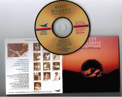 DIZZY GILLESPIE Closer To The Source JAPAN 24k GOLD CD K25Y9505 w