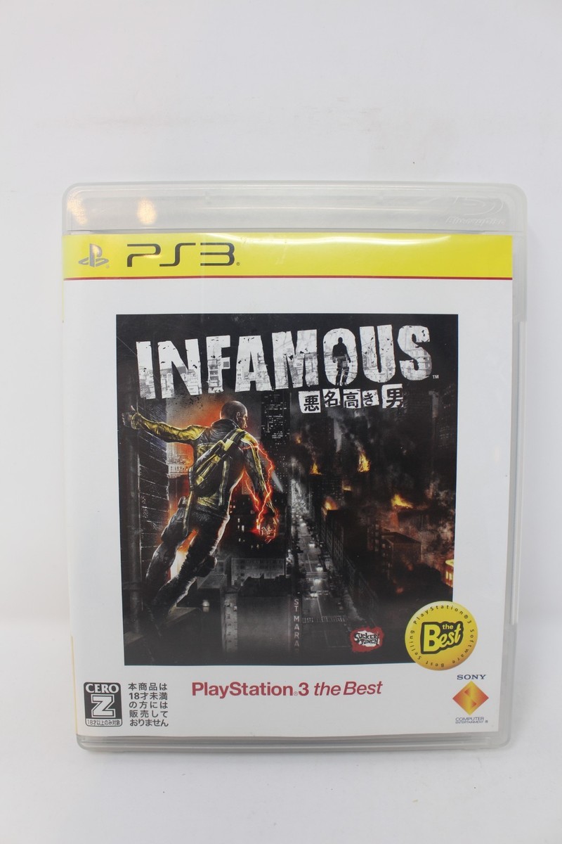 Ps3 Infamous Infamous Man Playstation3 The Best Cero Rating Z P