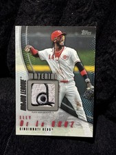 2025 TOPPS UPDATE ELLY DE LA CRUZ PLATINUM 1/1 MAJOR LEAGUE MATERIALS SICK PATCH