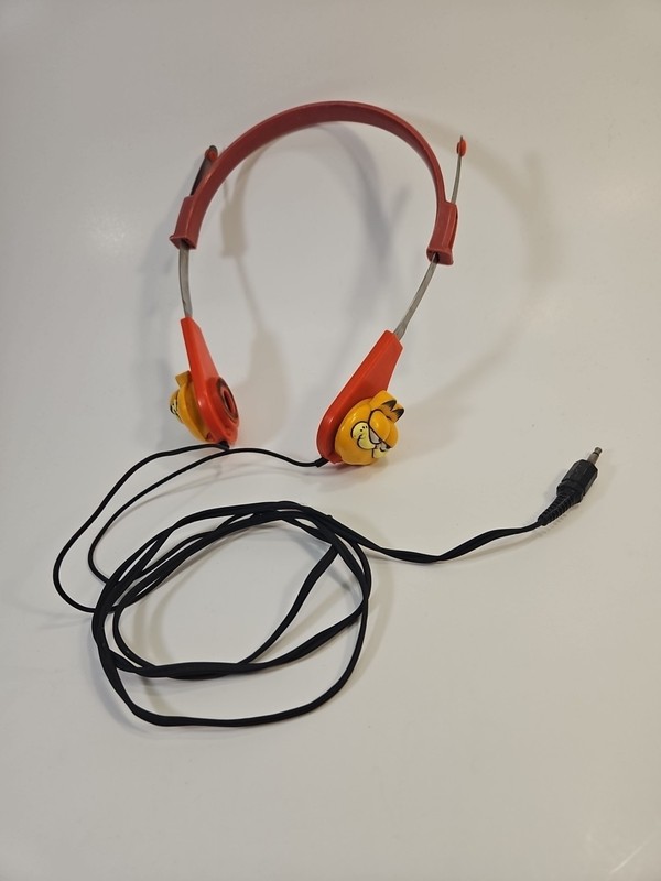 Garfield Vintage Headphones As Is Read Description