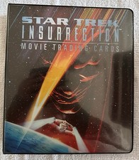 Star Trek Insurrection Collectors Binder with 108 Trading Cards by Skybox