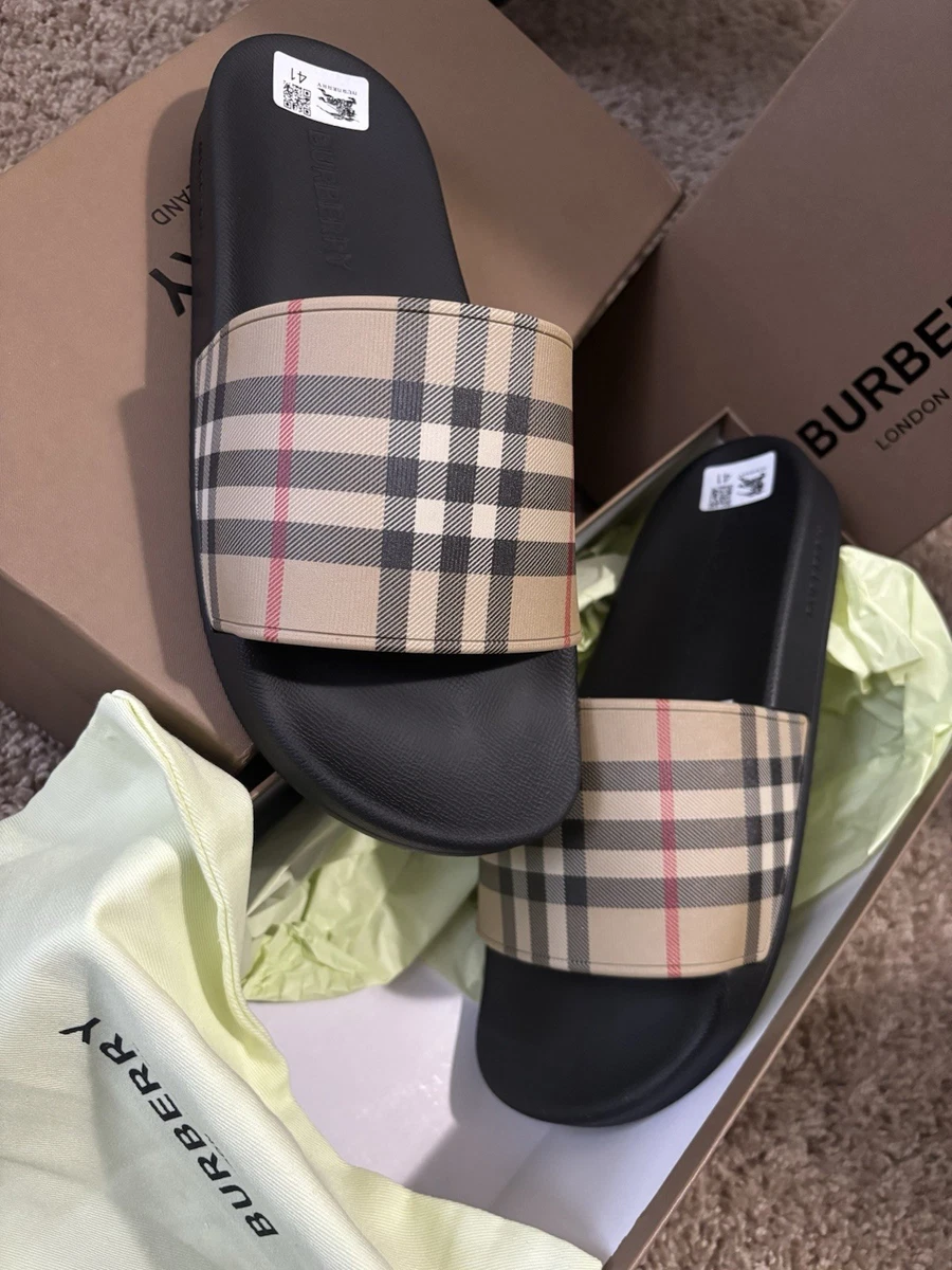 Burberry Women's Check Slippers for Women for sale | eBay