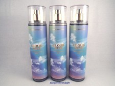 Bath  Body Works CLOUD NINE Fine Fragrance Mist X 3 - Full Size 8 oz - NEW
