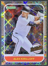 2021 Donruss Retro Highlights Alex Kirilloff #H16 Diamond Insert