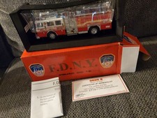 Code 3 FDNY Seagrave Squad Pumper 18  1/64 D...