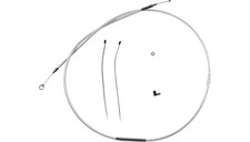 Magnum Redesigned Braided Sterling Chromite II Clutch Cable 3236-71