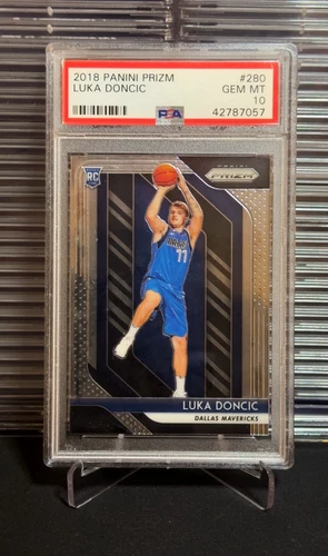2018 Prizm Luka Doncic #280 Rookie RC PSA 10