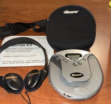 Memorex MD6445CP Portable CD Player Ultra Anti-Shock System Original Headset.