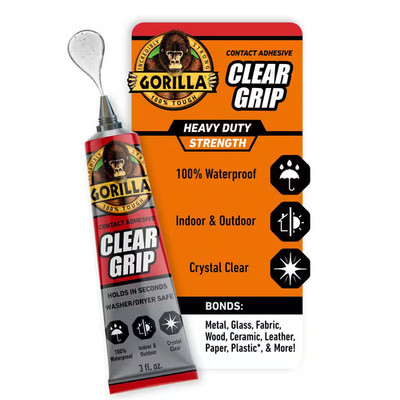 Gorilla 3 oz. Clear Grip Tube (FREE SHIPPING)
