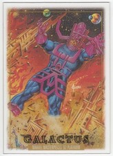 2024 UD SkyBox Marvel Masterpieces '92 Platinum Clear Cut Parallel GALACTUS #30