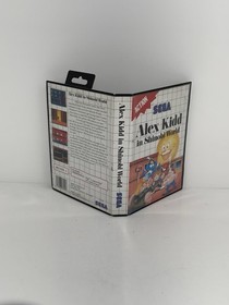 NTSC RARE Alex Kidd In Shinobi World Sega Master System SMS CIB w/Blue Label