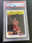 Michael Jordan’s 1991 NBA Hoops Milestones PSA 9 Mint #317 Chicago Bulls Card 📈