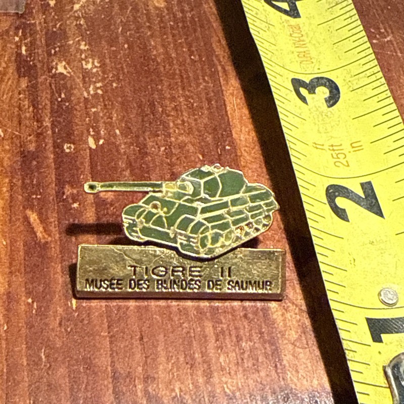 Awesome Tigre II Military Tank Pin 