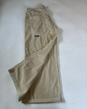 JNCO 4 Wale Corduroy Pants Baggy Wide Leg Cords W44 x 30 Beige 26" Leg Opening