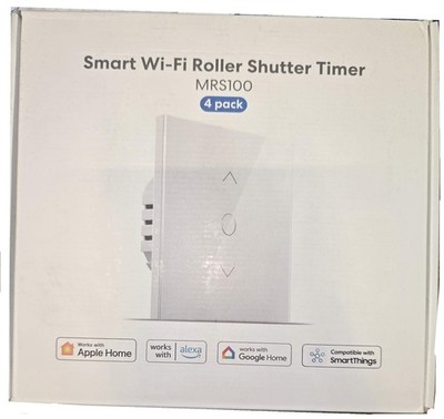 NEU | 4x meross MRS100 WLAN Rolladenschalter Funktioni mit Apple Homekit & Alexa