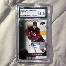 2022 Upper Deck Team Canada Juniors Hockey Cards Checklist and Odds 25