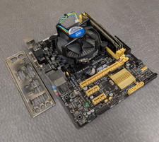Intel 3.6 GHz i3-4160 CPU ASUS H81M-A Motherboard 8GB RAM