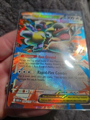 2025 Pokemon Mega Evolution Double Rare Mega Kangaskhan Ex #104