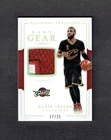2016-17 Panini National Treasures Kyrie Irving Game Used Numbers Patch #17/25