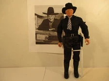 Hopalong Cassidy hero William Boyd Clarence Mulford 12" custom figure old West 