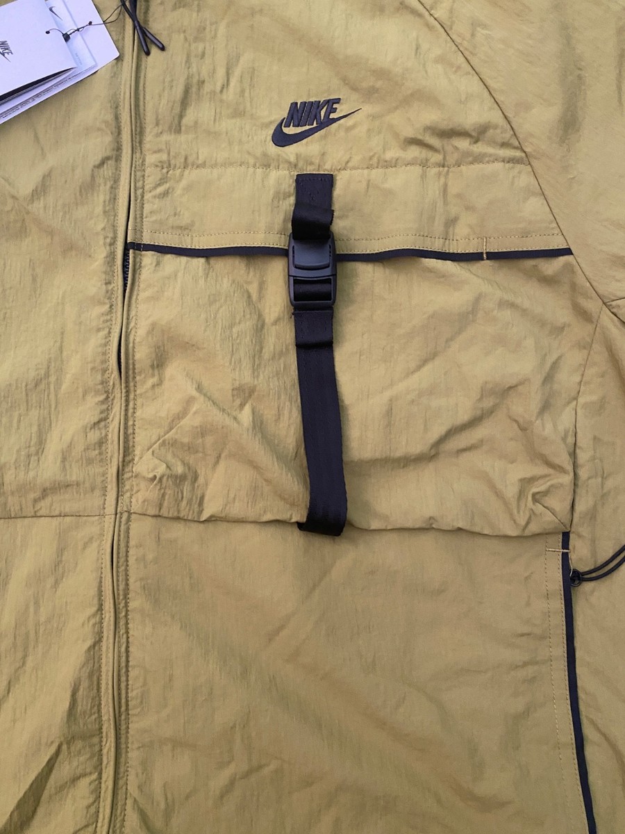 BEST PACK テックコート Nike Tech Men's Dri-FIT Woven Color-Block Windrunner Loose