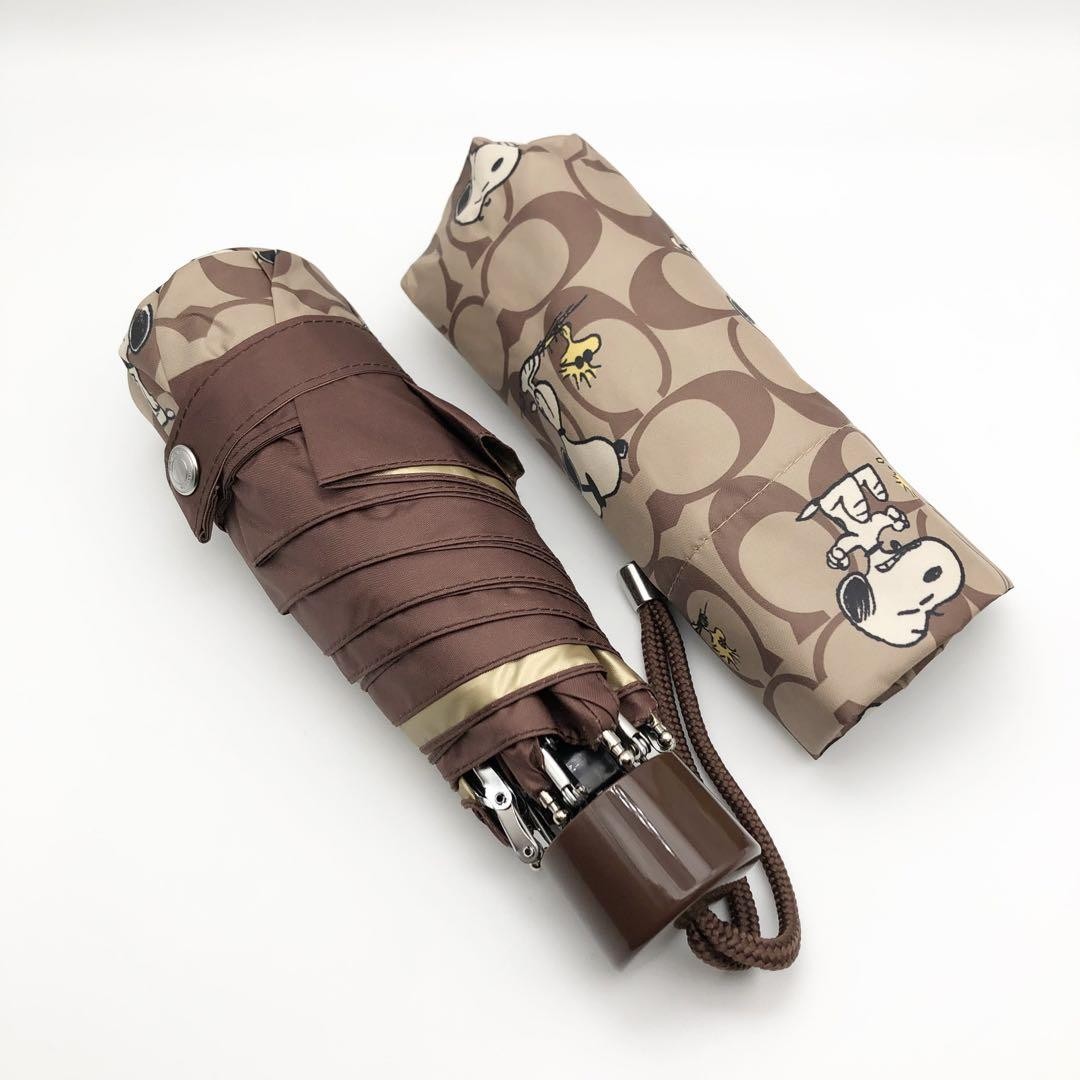 新品】COACH 晴雨兼用 折りたたみ傘 COACH コーチ シグネチャー