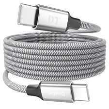 15 Ft USB C Cable Extra Long, 60W Fast Charging USBC to USB-C Cord, 480Mbps Data