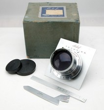 Vintage Schneider Tele-Xenar Lens 5.5/240mm With Matching Cam & Linhof III Board