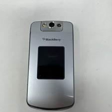 BlackBerry Pearl Flip 8230 - Silver  Verizon  Smartphone Untested No Battery