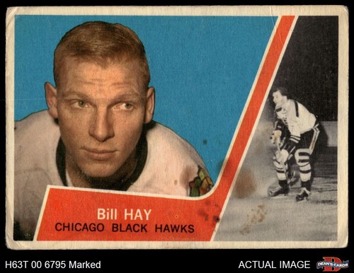 Bill Hay #34 1963 Topps card