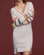 Daily Practice by Anthropologie Dress Women’s Small Long Sleeve Gray Stretch