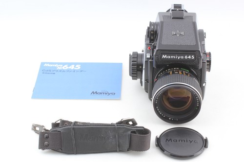 ⏯[ Exc+5 ] Mamiya M645 1000S CDS Finder + Sekor C 80mm f/1.9 From JAPAN