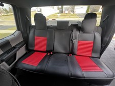 Lingvido Leather Car Seats Red And Black For Truck Lingvido Leather Car Seats Red And Black For Truck