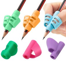Stylo Pencil Grips for Kids Handwriting, Toddlers 2-5, Assorted, 6 Pack