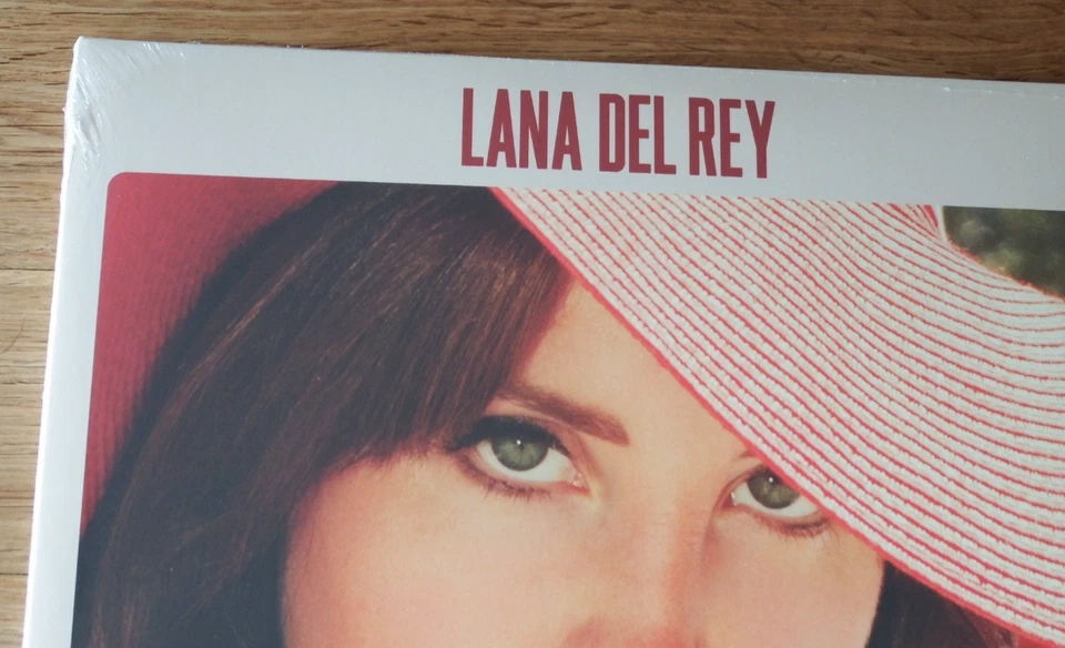 Lana Del Rey Honeymoon 2x TRANSLUCENT RED Vinyl Record LP 2015 NEW SEALED indie - Image 3 of 4