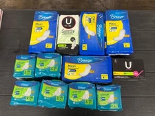 Kotex Breeze Lot Feminine Care Pads Huge Lot