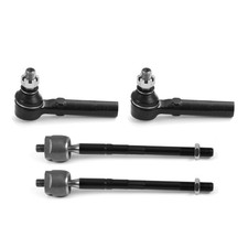 For 2005-2015 Toyota Tacoma 4wd Pre Runner Rwd Front Inner Outer Tie Rod End Set